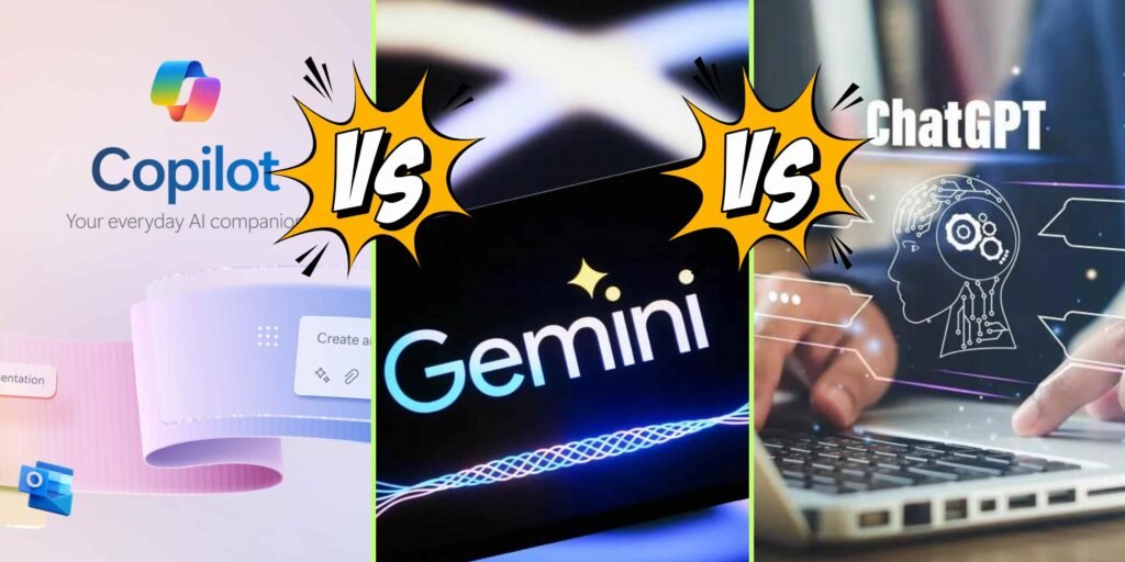 Gemini vs. CoPilot vs. ChatGPT:  The Ultimate Showdown in the AI Arena